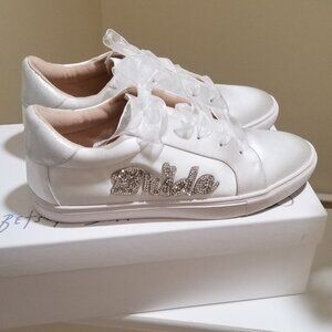 Betsy Johnson Cibil Bridal Sneakers